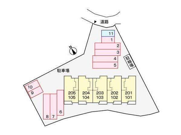 ラポールの物件外観写真